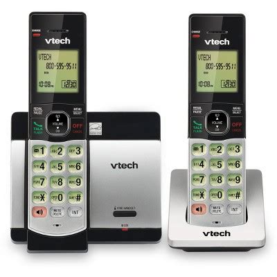 Description. Upgrade communication equipment with the DECT 6.0 Cordless Phone System with Digital Answering System. The system supports call waiting and caller ID that stores 30 calls. With a backlit keypad and display, the phone has a gloss white plastic and silver color scheme. The phone system has a digital answering system and remote access.